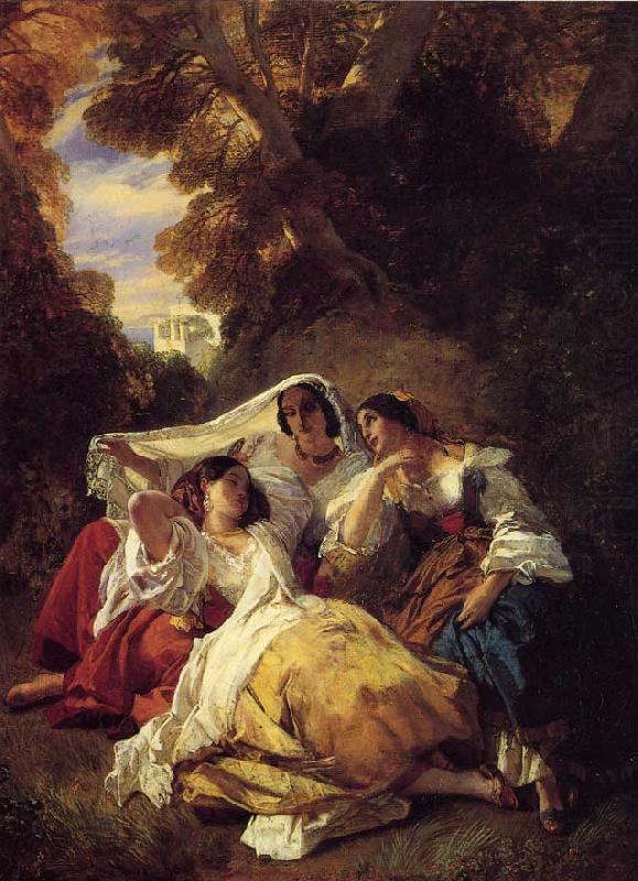 La Siesta, Franz Xaver Winterhalter